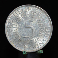 - M.F.B - BRD - 5 Deutsche Mark - Silberadler 1972 F.  - siehe Bilder  17.
