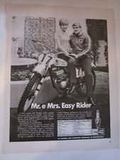 Suzuki Motocross Motorrad Werbung 1972 Werbeanzeige 