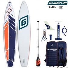 Gladiator Elite 12.6S SUP 384x76x15 cm AUFBLASBARES BRETT - TOURING, wie NEU!