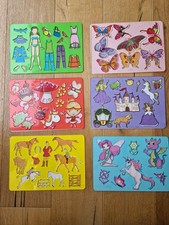 Schablonen Kinder Zeichenschablone Malschablone Ursus SET 6 Stück 