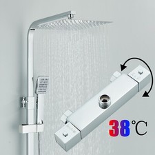 Duschsystem 10" Thermostat