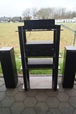 Sehr gepflegte,komplette Stereoanlage von Yamaha mit Turm,Fernbedienung,Boxen