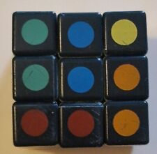 Zauberwürfel Puzzle Magic Cube Mini-Geschwindigkeitswürfel Retro 3x3 cm