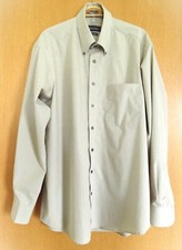 Hemd Herren Finest Tailor Non iron Langarm beige Gr. L 41/42