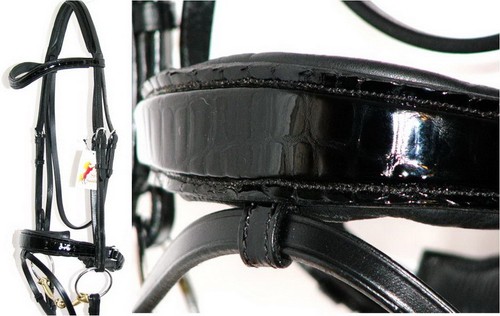 Fss mock croc jet schwarz - jet,