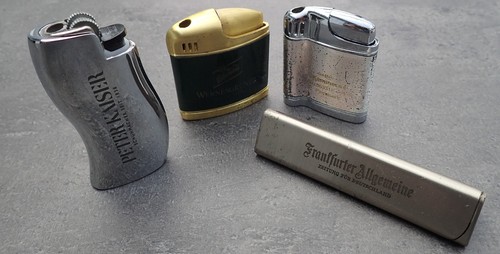 Gasfeuerzeuge aus metall - aus,