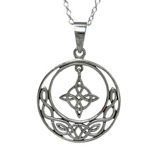 Colgante nudo de bruja celta