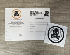 Set 10x Totenkopf Abzeichen