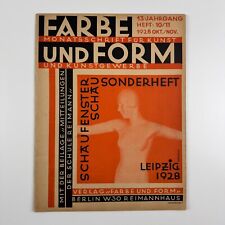 Farbe und Form. Monatsschrift