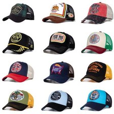 King Kerosin - Trucker Mesh Cap 2025 Basecap Meshcap Kappe Unisex Patch Logo Neu