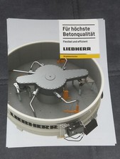 LIEBHERR Betonmischer, Ringtellermischer Prospekt von 10/2022 ( LH 223 )