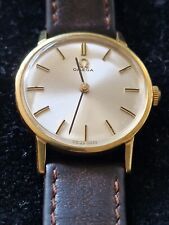 Omega 18ct Gold Damen Armbanduhr aus den 1960er Jahren