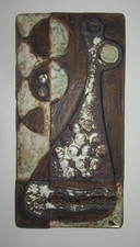 Wandkeramik mit stilleben - wandkeramik,