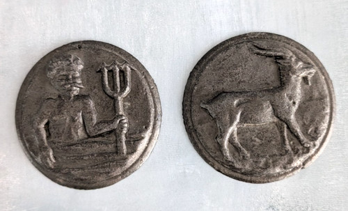 Medaillen cm relief - 2,