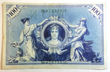 Banknote Deutsches Reich, 100 Mark, Berlin, 7. Febr. 1908