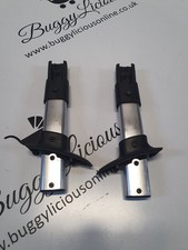 Baby Jogger City Select silbernes Gestell - Zweitsitz Tandem / Doppeladapter