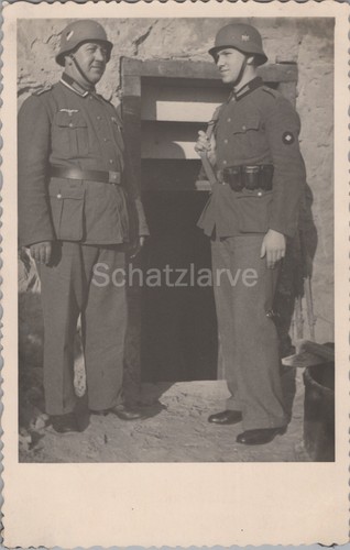 Foto portrait zwei soldaten - zwei,