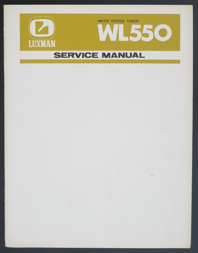 Original luxman wl550 stereo - wl550,