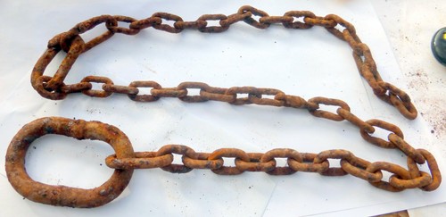 Alte dicke kette gliederkette - alte,