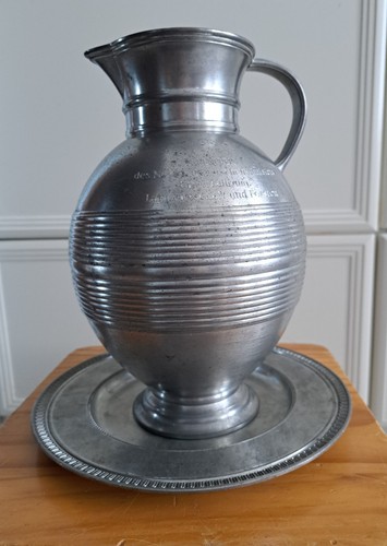 Zinnteller zinn krug - zinnteller, zinn-krug