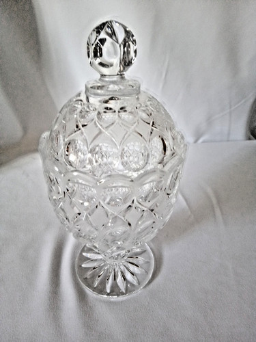Kristallglas bonboniere mit - kristallglas,