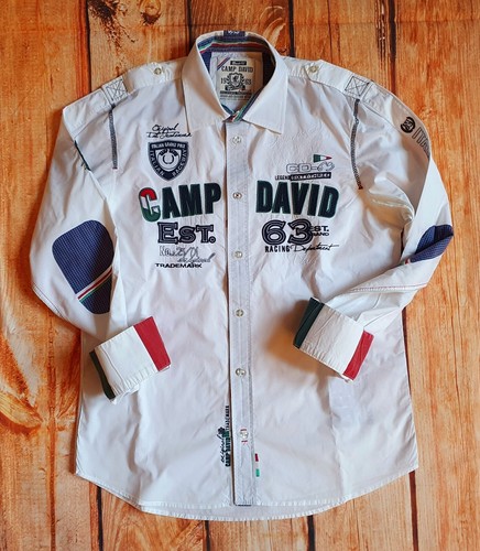 Camp david hemd italian - david,