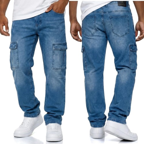 Herren cargo jeans regular - jeans,
