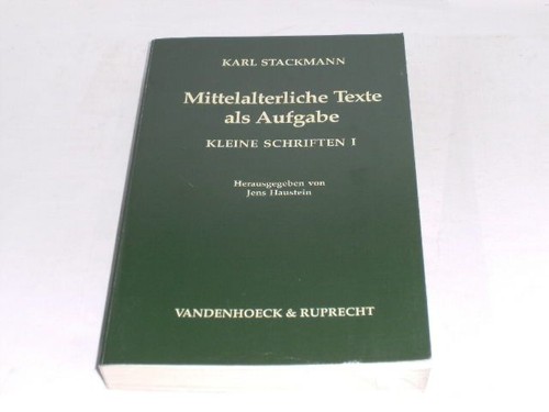 Stackmann karl kleine - stackmann,,