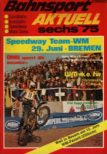 Zeitschrift bahnsport aktuell - zeitschrift,