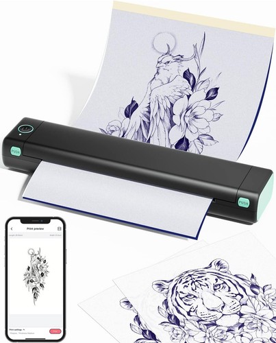 Phomemo m08f tattoo schablone - tattoo,