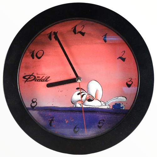 Diddl wanduhr uhr retro - diddl,