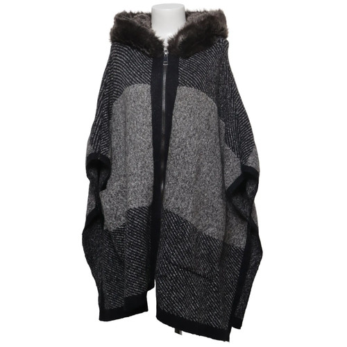 Zara knit poncho - knit,, poncho,
