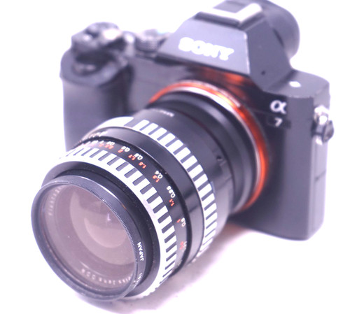 Sony mount adaptiert - sony, e