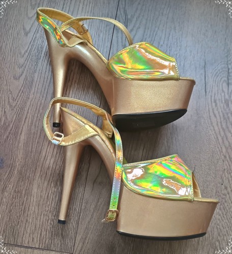 Plateau high heels - plateau,