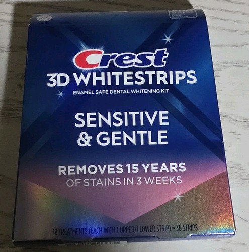 Crest whitestrips sensitive - 3d,