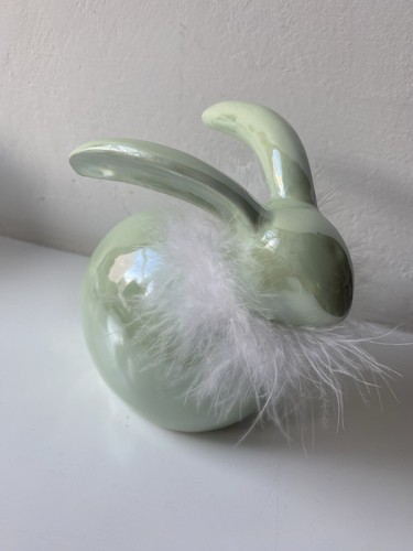 Keramik deko osterhase ostern - keramik,