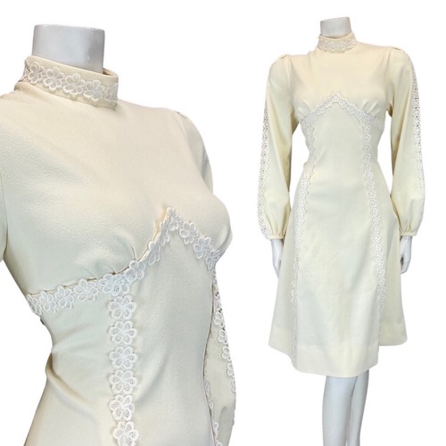 Vintage 60er elfenbein creme - vintage,