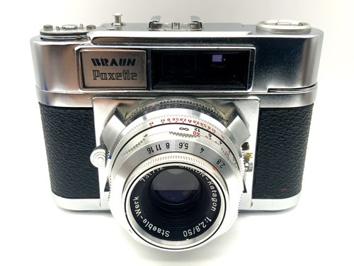 Braun paxette sucherkamera mit - braun,