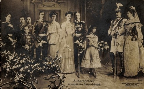 Silberhochzeit kaiser - ak,