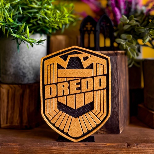 Judge dredd badge - judge,