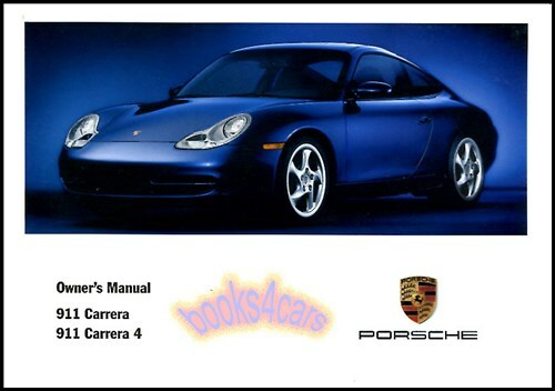 Porsche 911 2001 - , handbuch