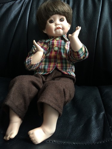 Künstlerpuppe porzellanpuppe - künstlerpuppe,