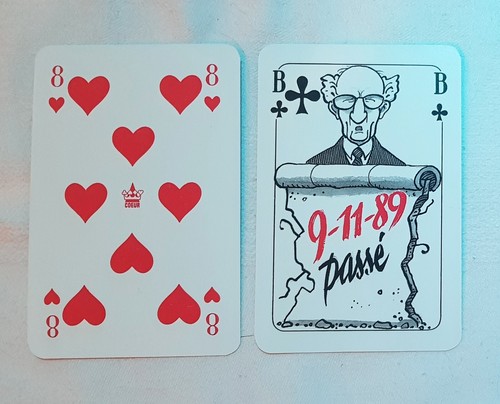 Ddr skatkarte 89 passe - ddr, 9-11-89
