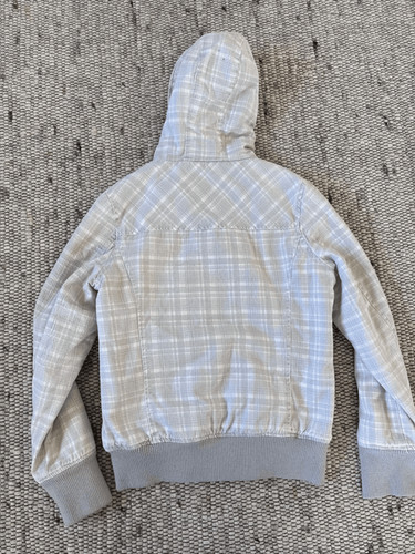 Vintage grau fishbone jacke - vintage,