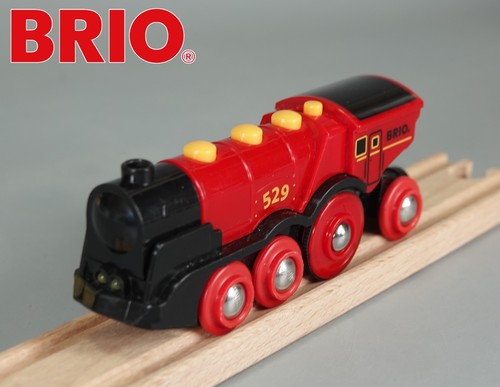 Brio 33592 mighty - red, batterie