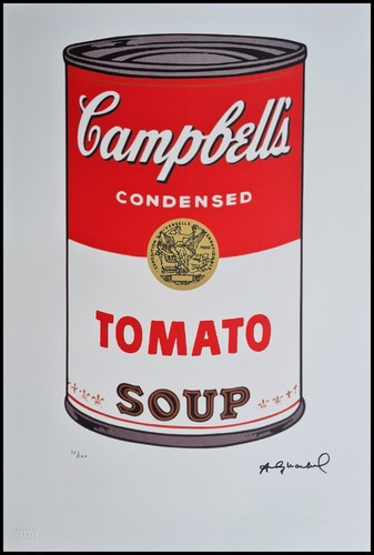 Andy warhol campbells tomato - warhol,