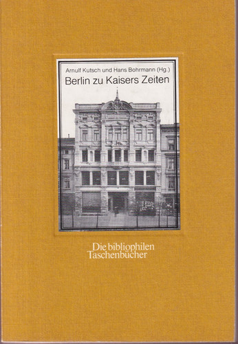 Berlin kaisers zeiten - zu,