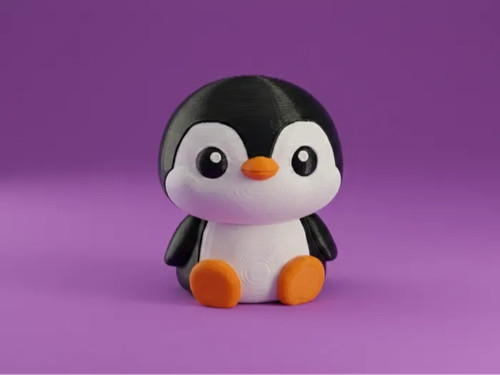 Niedlicher pinguin mini figur - niedlicher,