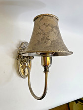 Alte wandlampe messing - alte,