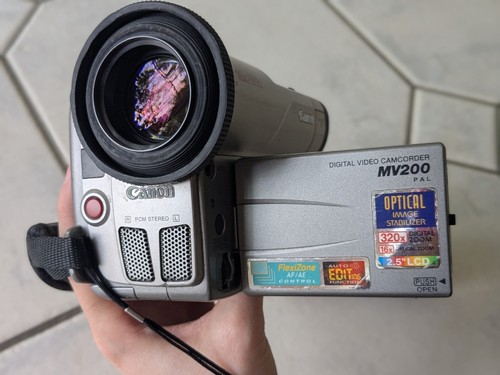 Canon mv200 minidv - canon,